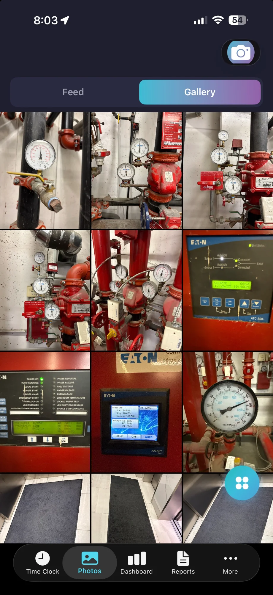 Photo Gallery Screen