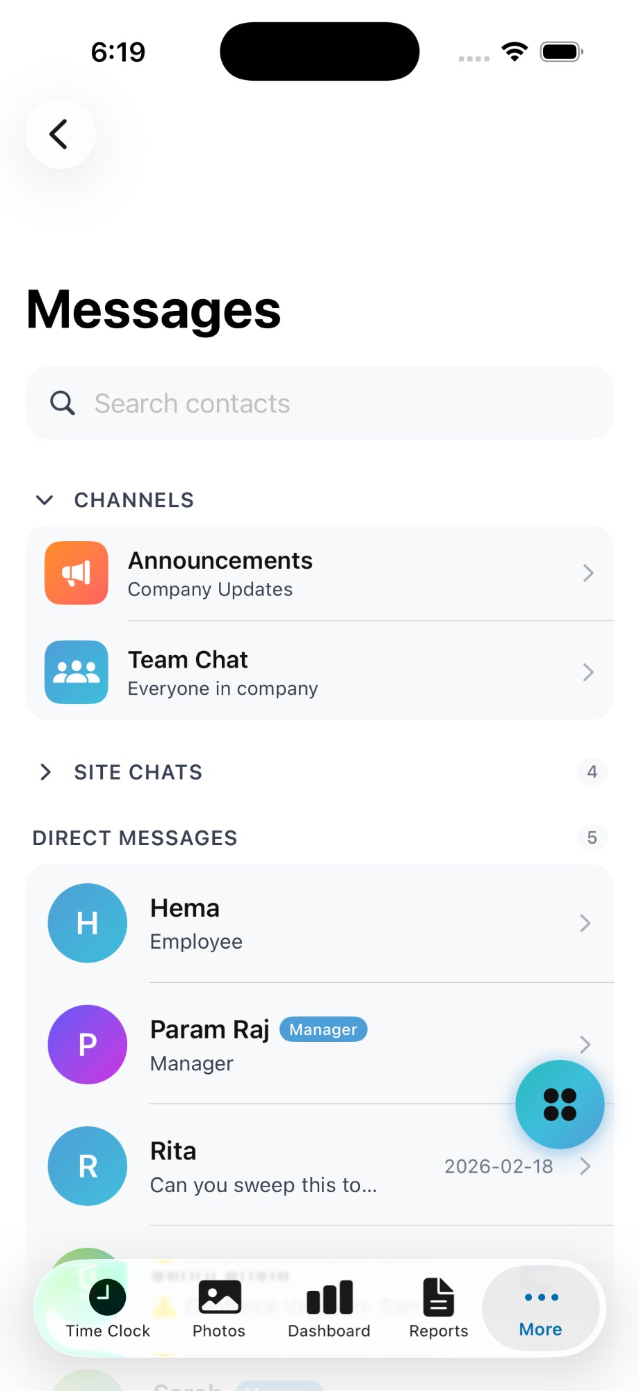 Messages