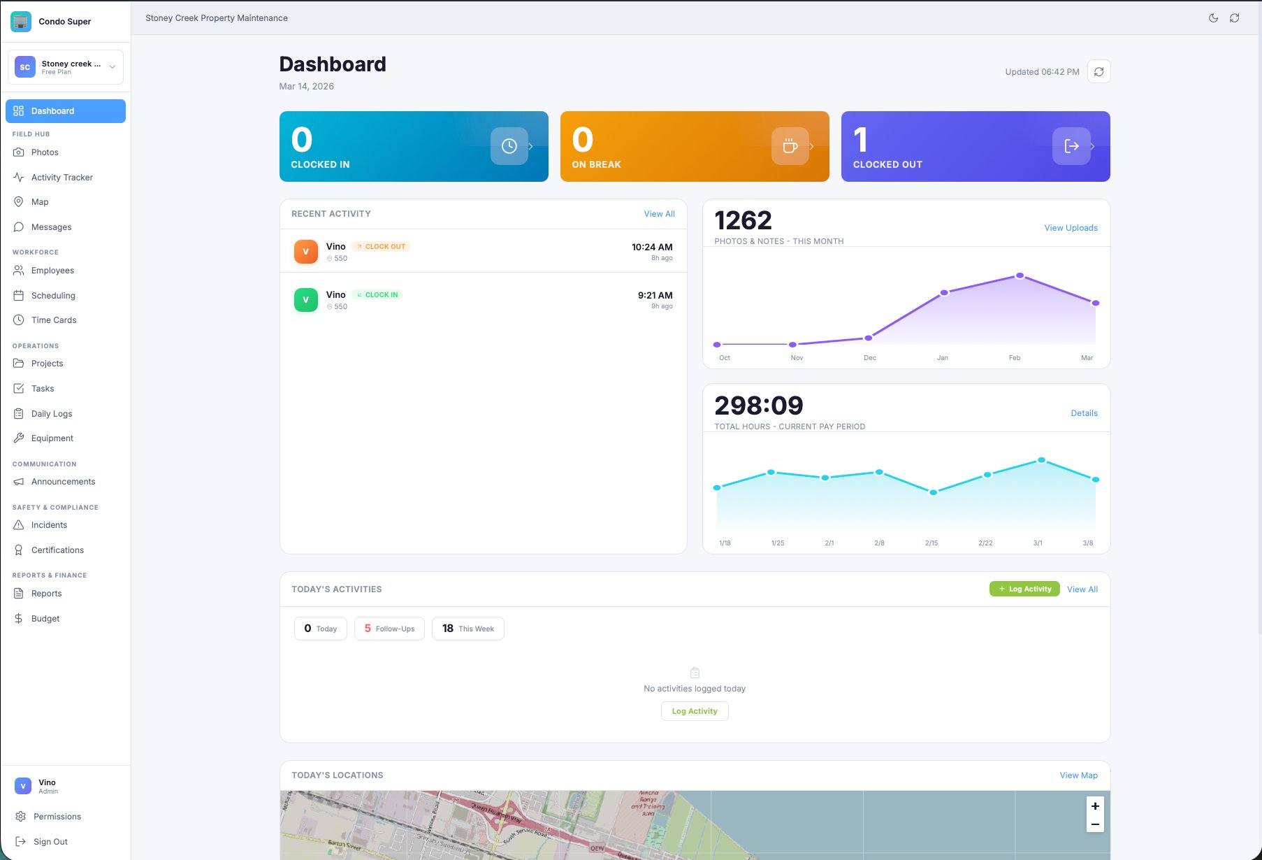Web Dashboard